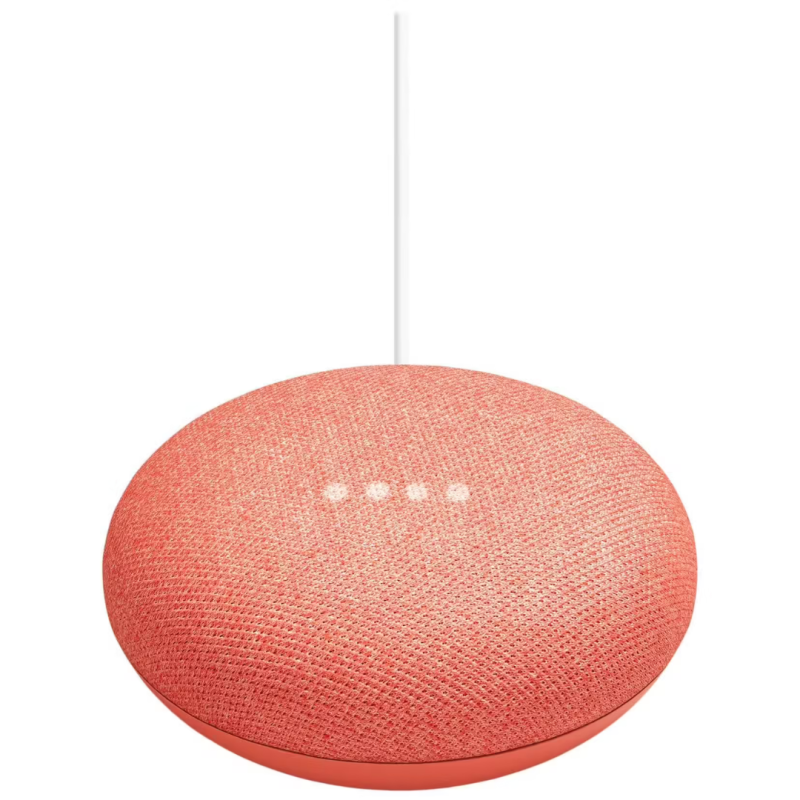 Enceinte intelligente Google Home Mini GA00217 - Rouge — Google · Smarty Paris 18e